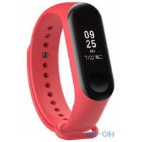 Ремінець для фітнес-трекера Mi Band 3/4 Red