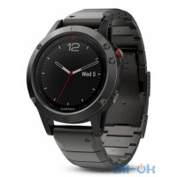 Спортивний годинник Garmin Fenix 5 Slate Gray Sapphire with Metal Band (010-01688-21)