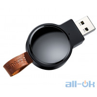 Бездротовий зарядний пристрій Baseus Qi BS-IW02 для Apple Watch 1-4 series Black 