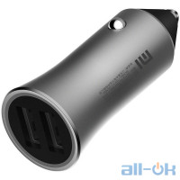 Автомобільний зарядний пристрій Xiaomi Car Charger QC 3.0 18W Silver (CC05ZM, GDS4104GL)