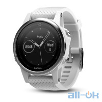 Спортивні годинник Garmin fenix 5S White with Carrara White Band (010-01685-00)