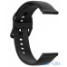 Ремінець для Samsung Galaxy Watch Active R500 20мм Black — інтернет магазин All-Ok. фото 1