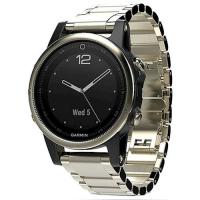 Спортивний годинник Garmin fenix 5s Sapphire Champagne with Metal Band (010-01685-15)