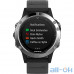 Спортивний годинник Garmin fenix 5 Black Silver with Black Band Silver (010-01688-03) — інтернет магазин All-Ok. фото 2