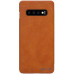 Чохол-книжка Nillkin Qin Leather Case Samsung Galaxy S10 Brown		 — інтернет магазин All-Ok. фото 2