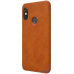 Чохол-книжка Nillkin Qin Leather Case Xiaomi Mi A2 Lite/Redmi 6 Pro Brown — інтернет магазин All-Ok. фото 4