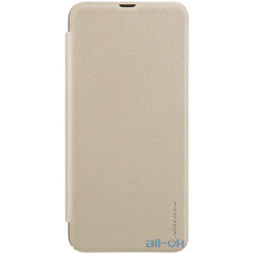 Чохол-книжка Nillkin Sparkle Leather Case Samsung Galaxy A30 Gold