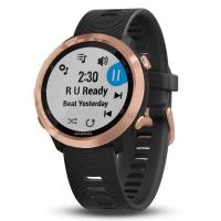 Спортивний годинник Garmin Forerunner 645 Music Black with Rose Gold Hardware (010-01863-33)