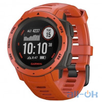  Спортивний годинник Garmin Instinct Flame Red (010-02064-02/010-02064-30)