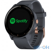 Garmin VIVOACTIVE 3 MUSIC GRANITE BLUE WITH ROSE GOLD HARDWARE (010-01985-33)