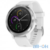 Garmin Vivoactive 3 White with Stainless Hardware (010-01769-22)