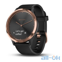 Garmin Vivomove HR Sport Black Rose Gold Small/Medium(010-01850-26)