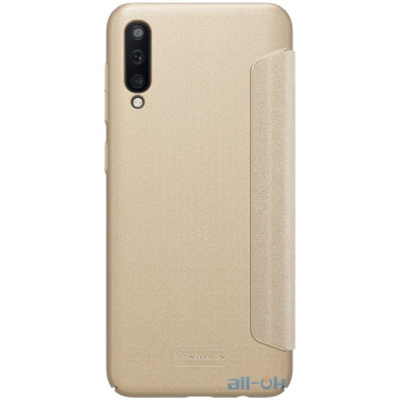 Чохол-книжка Nillkin Sparkle Leather Case Samsung Galaxy A50 Gold