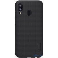 Чохол-накладка Nillkin Super Frosted Shield Case Samsung A40 Black