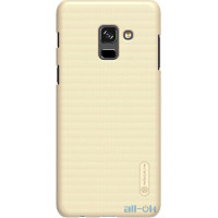Чохол-накладка  Nillkin Super Frosted Shield Samsung Galaxy A8 2018 Gold