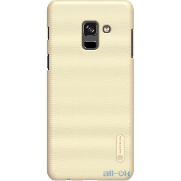 Чохол-накладка  Nillkin Super Frosted Shield Samsung Galaxy A8 2018 Gold