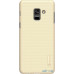 Чохол-накладка  Nillkin Super Frosted Shield Samsung Galaxy A8 2018 Gold — інтернет магазин All-Ok. фото 1