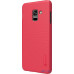 Чохол-накладка Nillkin Super Frosted Shield Samsung Galaxy A8 Plus 2018 Red — інтернет магазин All-Ok. фото 3