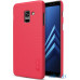 Чохол-накладка Nillkin Super Frosted Shield Samsung Galaxy A8 Plus 2018 Red — інтернет магазин All-Ok. фото 6