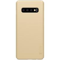 Чохол-накладка  Nillkin Super Frosted Shield Samsung Galaxy S10 Plus Gold