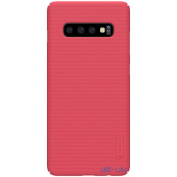 Чохол-накладка Nillkin Super Frosted Shield Samsung Galaxy S10 Plus Red