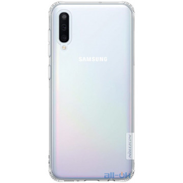 Чохол-накладка Nillkin TPU Nature case Samsung Galaxy A50 Transparent