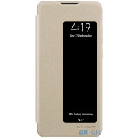 Чохол-книжка Nillkin Sparkle Leather Case Huawei P30 Gold