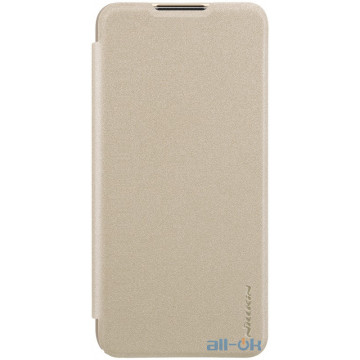 Чохол-книжка Nillkin Sparkle Leather Case Huawei P30 Lite Gold