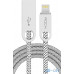 Кабель Rock Cobblestone Charge & Sync round Lightning cable 1 m Light coffee — інтернет магазин All-Ok. фото 1