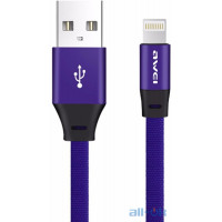 Кабель AWEI CL-97 Lightning cable 1m Blue