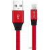 Кабель AWEI CL-97 Lightning cable 1m Red — інтернет магазин All-Ok. фото 1