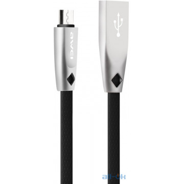 Кабель AWEI CL-96 Micro cable 1m Black