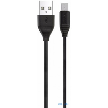 Кабель AWEI CL-94 Micro cable 1m Black