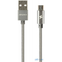 Кабель AWEI CL-400 Micro cable 1m Grey