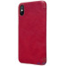 Чохол-книжка Nillkin Qin Leather Case Apple iPhone X/XS Red		 — інтернет магазин All-Ok. фото 4