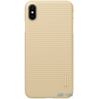 Чохол-накладка Nillkin Super Frosted Shield Case Apple iPhone XS Max Gold