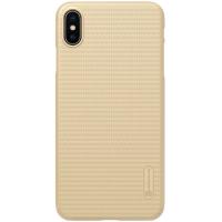 Чохол-накладка Nillkin Super Frosted Shield Case Apple iPhone XS Max Gold