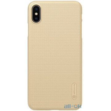 Чохол-накладка Nillkin Super Frosted Shield Case Apple iPhone XS Max Gold