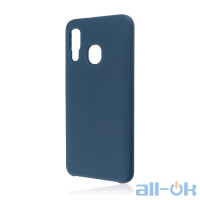 Силіконовий чохол для Samsung A405 (A40) Blue