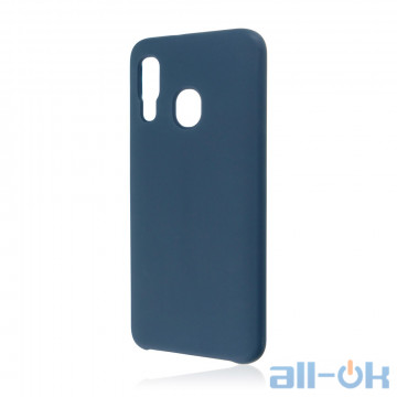 Силіконовий чохол для Samsung A405 (A40) Blue