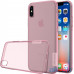 Чохол-накладка Nillkin TPU Nature Case Apple iPhone X Pink — інтернет магазин All-Ok. фото 6
