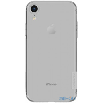 Чохол-накладка Nillkin TPU Nature Case Apple iPhone XR Gray
