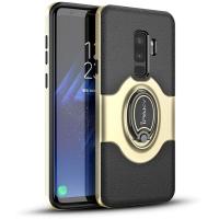 Чохол-накладка Ipaky 360° Free Rotation Ring Holder case Samsung Galaxy S9 G960F Gold