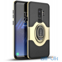 Чохол-накладка Ipaky 360° Free Rotation Ring Holder case Samsung Galaxy S9 Plus G965F Gold