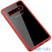Чохол-накладка Ipaky Bright Series/TPU frame With Clear PC Case Samsung Galaxy S10 Red — інтернет магазин All-Ok. фото 1