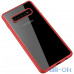 Чохол-накладка Ipaky Bright Series/TPU frame With Clear PC Case Samsung Galaxy S10 Plus Red — інтернет магазин All-Ok. фото 1