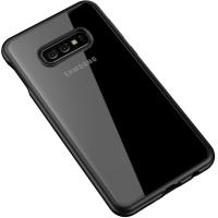 Чохол-накладка Ipaky Bright Series/TPU frame With Clear PC Case Samsung Galaxy S10e Black