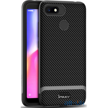 Чохол-накладка Ipaky Bumblebee Series/PC Frame With TPU Case Xiaomi Redmi 6A Gray