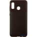 Чохол-накладка Ipaky Carbon Fiber Series/Soft TPU Case Samsung Galaxy A20/A30 Brown — інтернет магазин All-Ok. фото 1