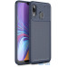 Чохол-накладка Ipaky Carbon Fiber Series/Soft TPU Case Samsung Galaxy A40 Blue — інтернет магазин All-Ok. фото 1